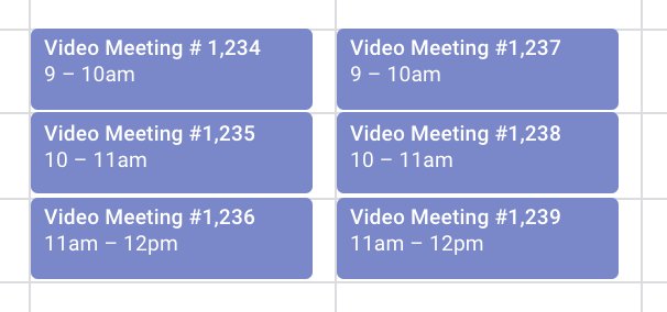 How Much Time Do you Spend in Meetings?